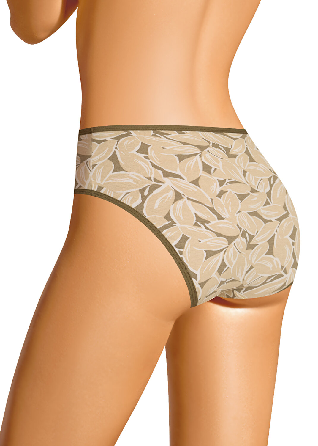 CLEVER Трусы 579277 C1213 св.бежевый/кофейный