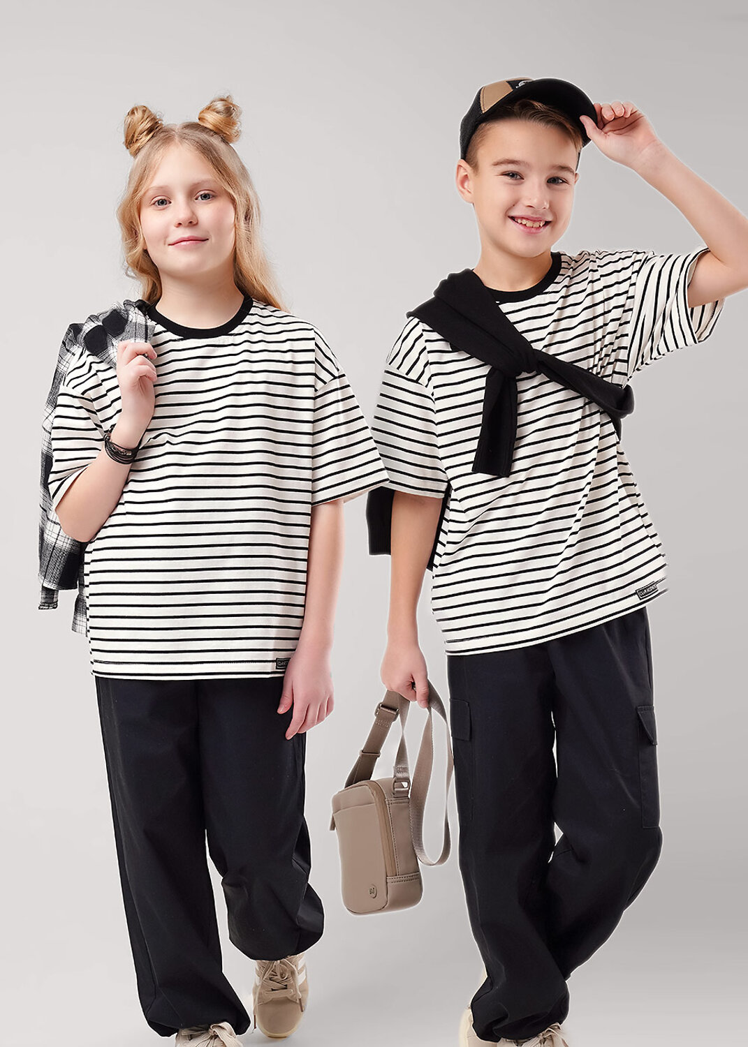 CLEVER Футболка 579281 867271кдн молочный/чёрный