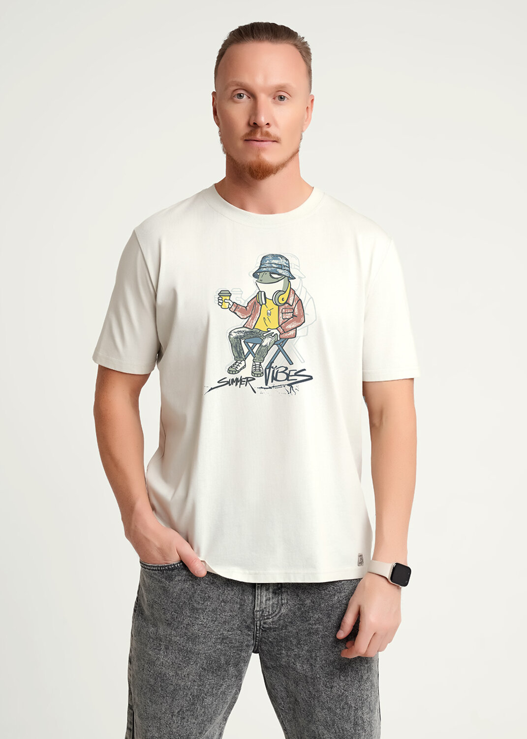 CLEVER Футболка 579298 562650/06кд_п св.бежевый