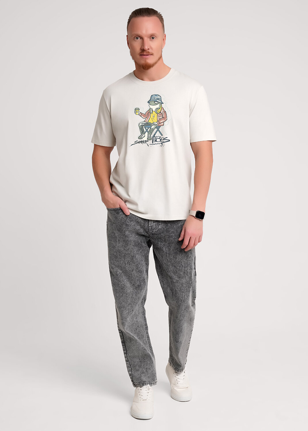 CLEVER Футболка 579298 562650/06кд_п св.бежевый