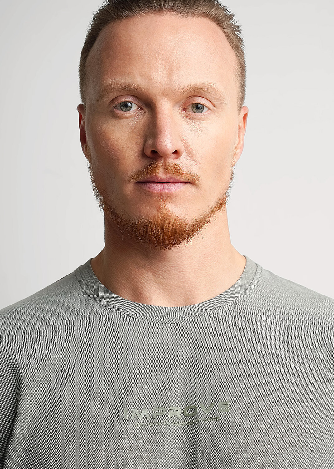 CLEVER Футболка 579305 662308зэ_п хаки/св.серый