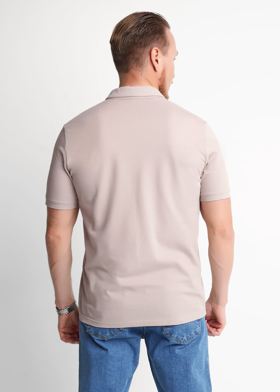 CLEVER Джемпер 579307 662397зэ св.коричневый/белый