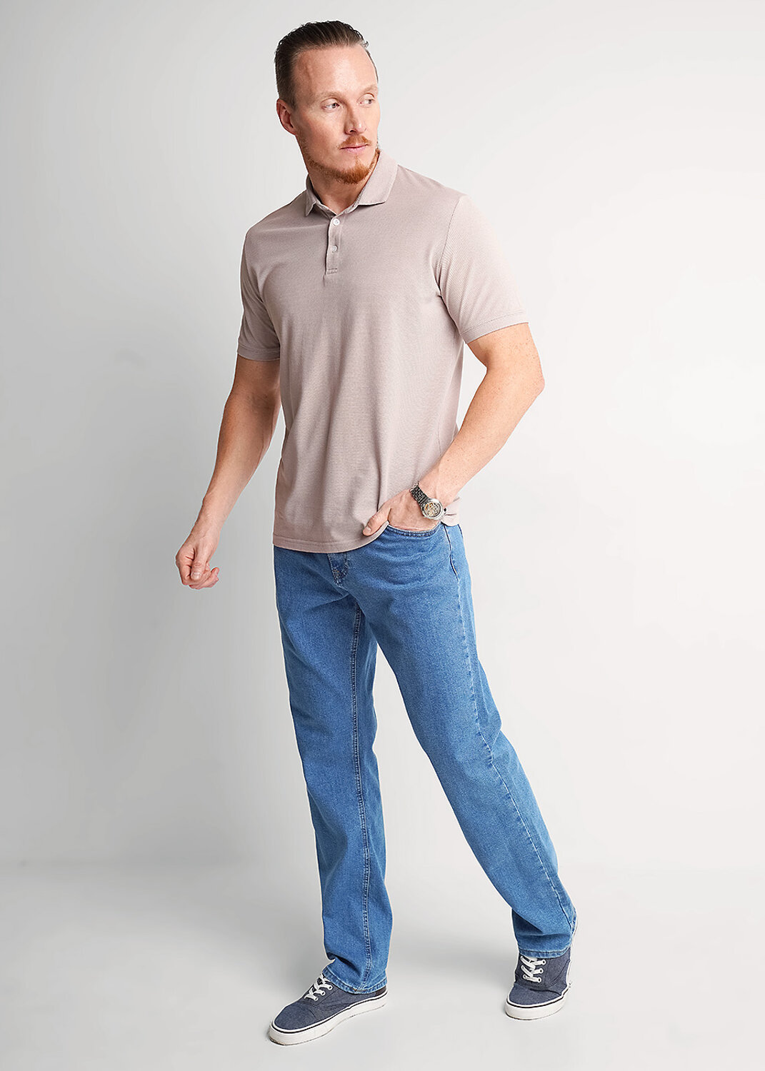 CLEVER Джемпер 579307 662397зэ св.коричневый/белый