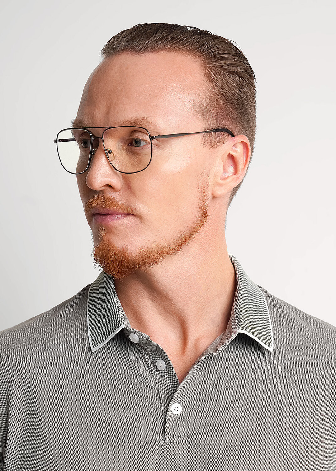 CLEVER Джемпер 579308 662667зэ хаки/св.серый