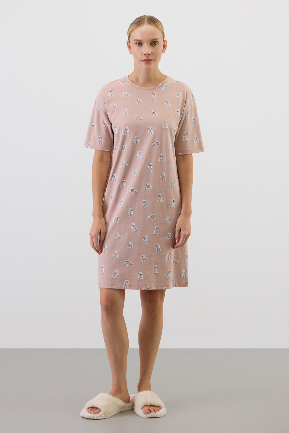 Trikozza Сорочка 579376 Е 10059 кофейный