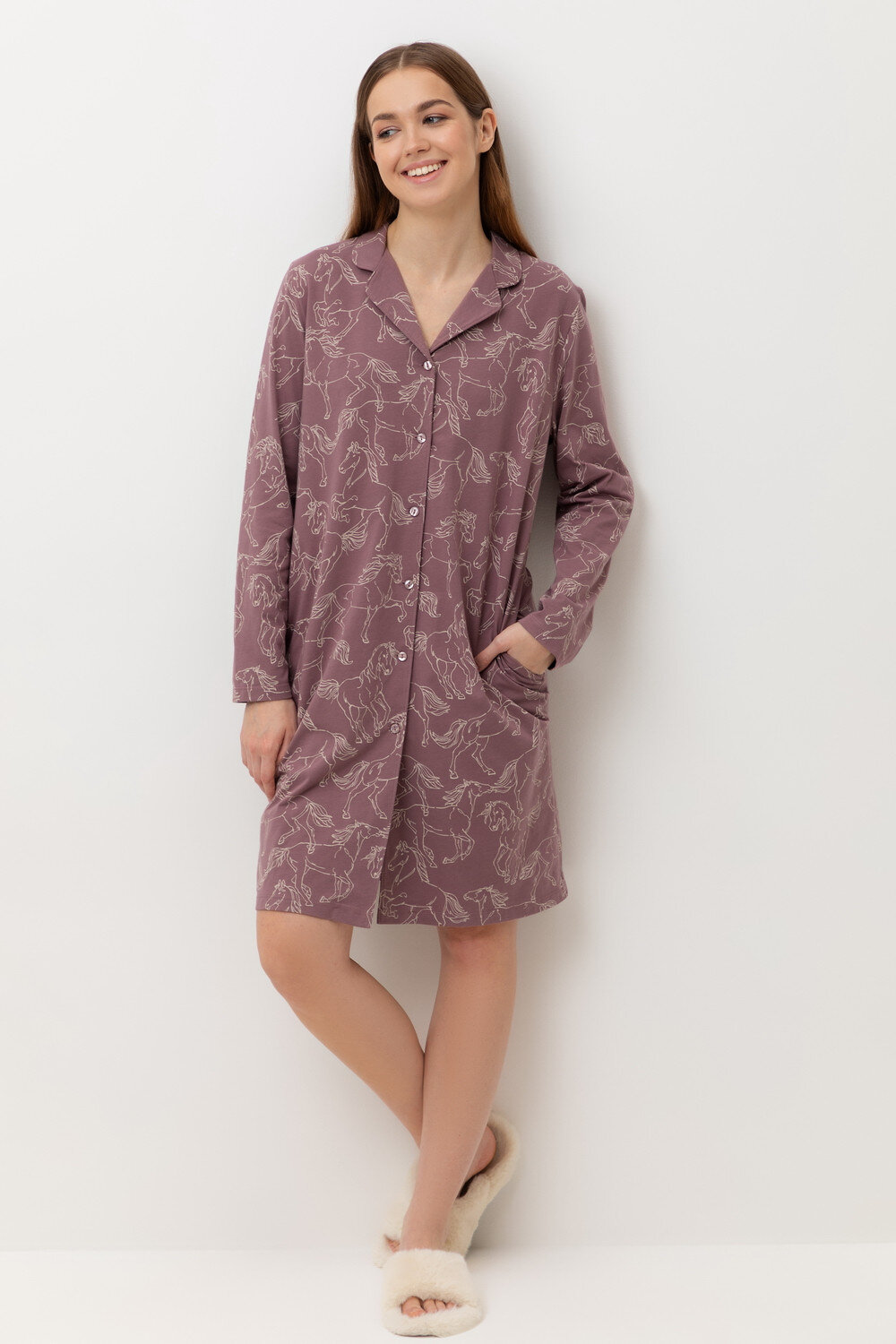 Trikozza Рубашка 579382 Е 50025 бордовый