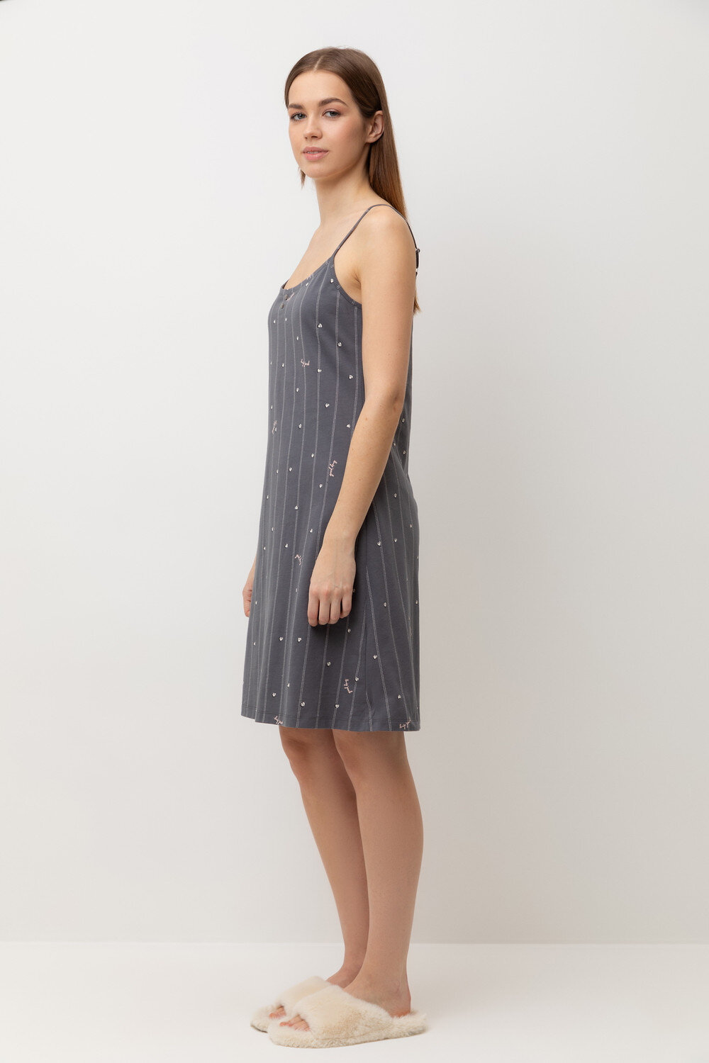 Trikozza Сорочка 579384 Е 10057 серый