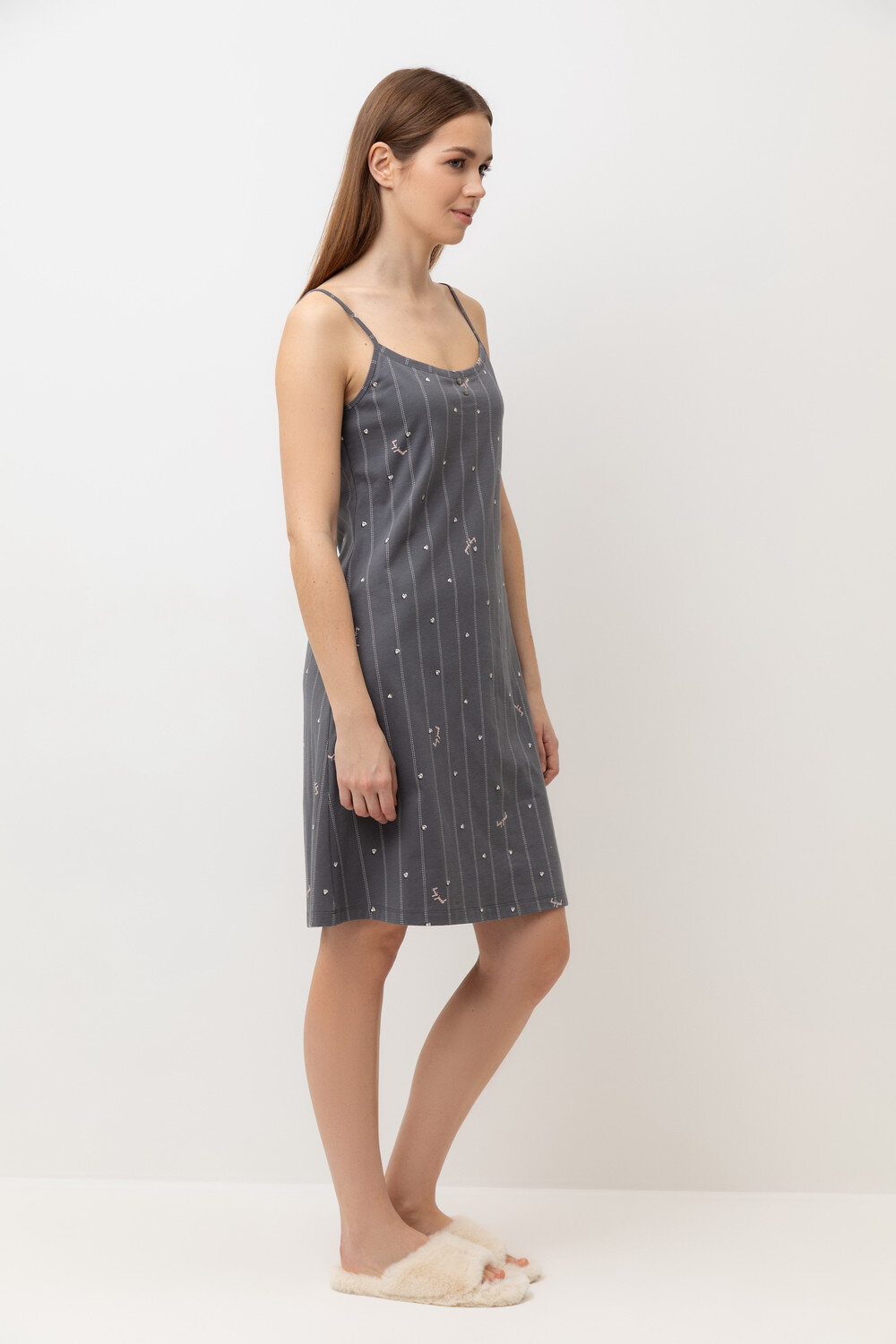 Trikozza Сорочка 579384 Е 10057 серый