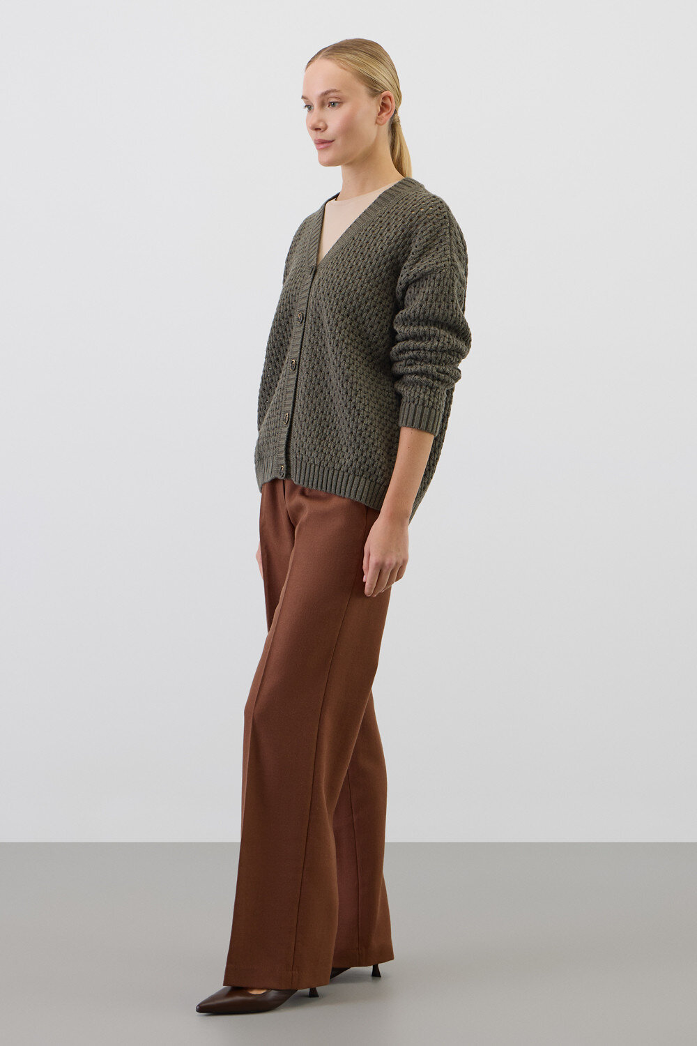 VERY NEAT Кардиган 579390 ЕВ 30229/ш хаки