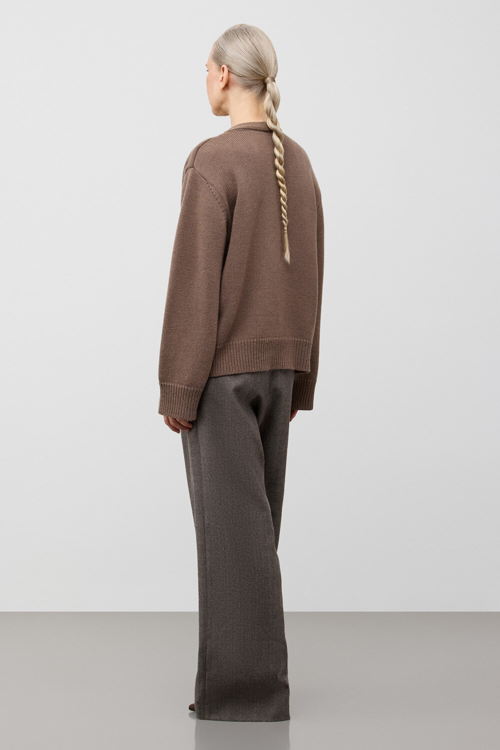 VERY NEAT Джемпер 579396 ЕВ 30261/ш кофейный