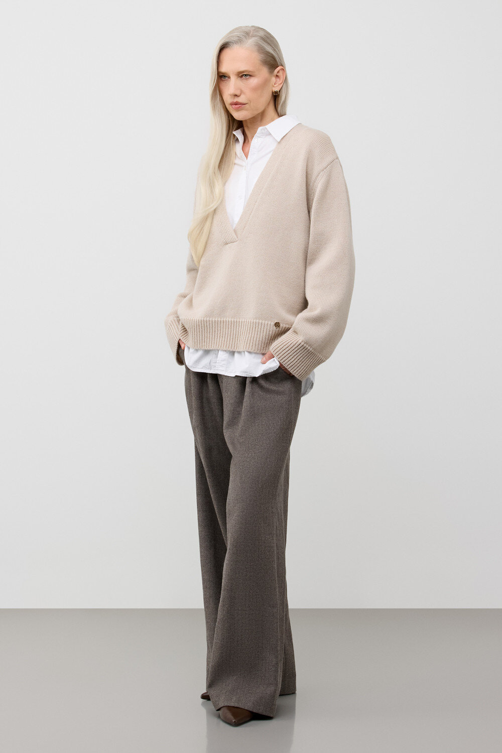 VERY NEAT Джемпер 579418 ЕВ 30261/ш бежевый