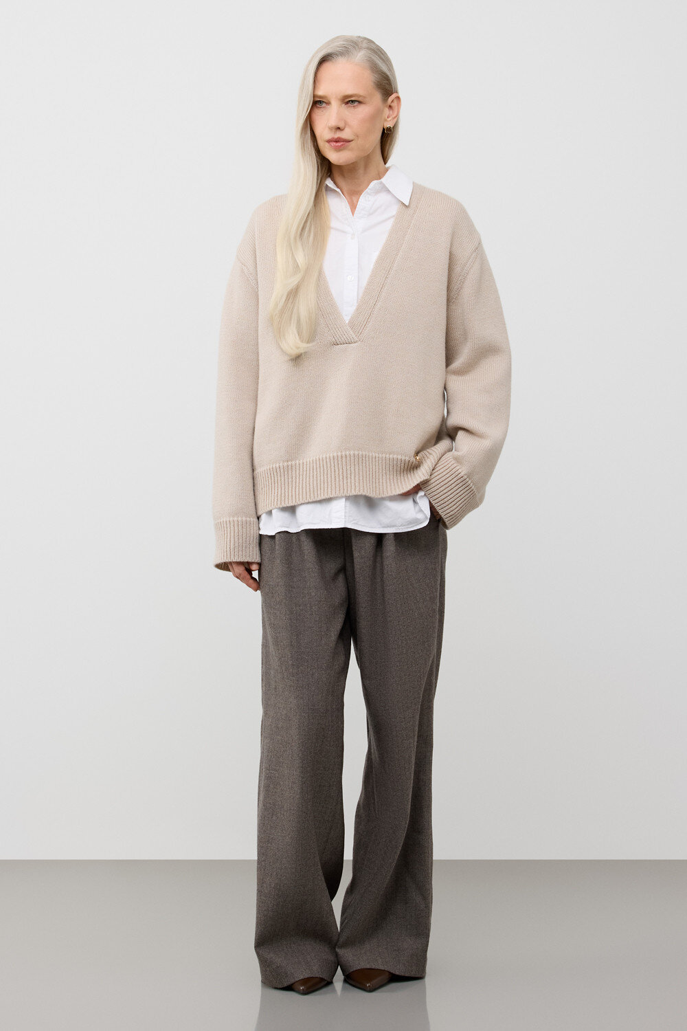 VERY NEAT Джемпер 579418 ЕВ 30261/ш бежевый