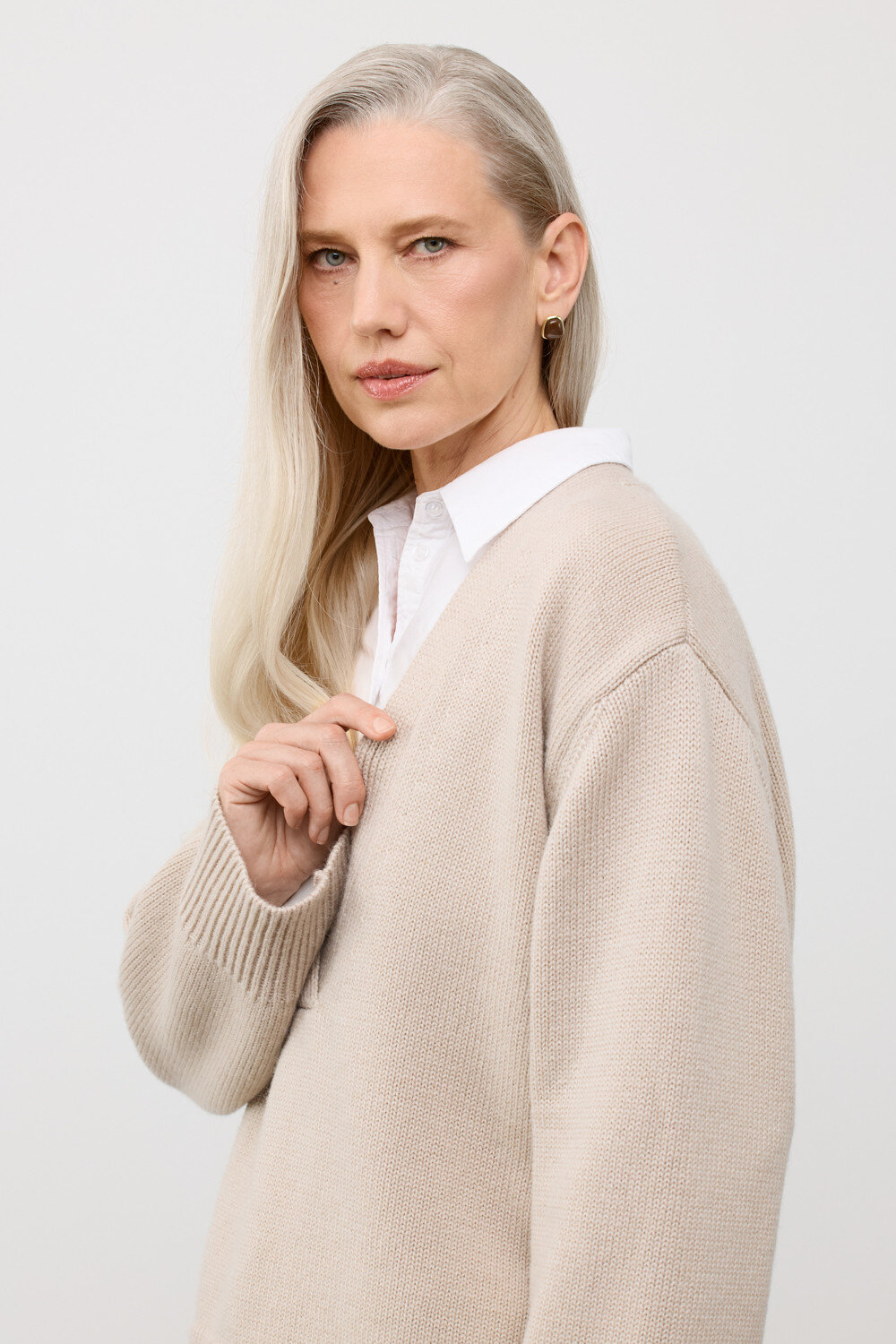 VERY NEAT Джемпер 579418 ЕВ 30261/ш бежевый