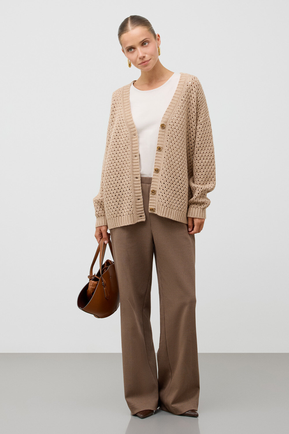 VERY NEAT Кардиган 579423 ЕВ 30229/ш бежевый