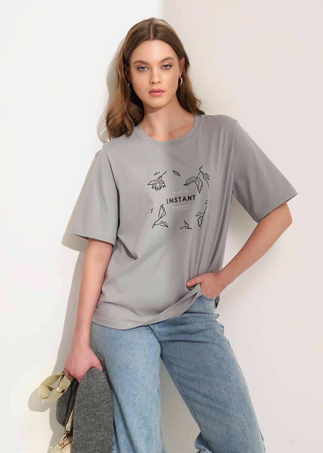 CLEVER Футболка 579434 266927кд_п2 серый