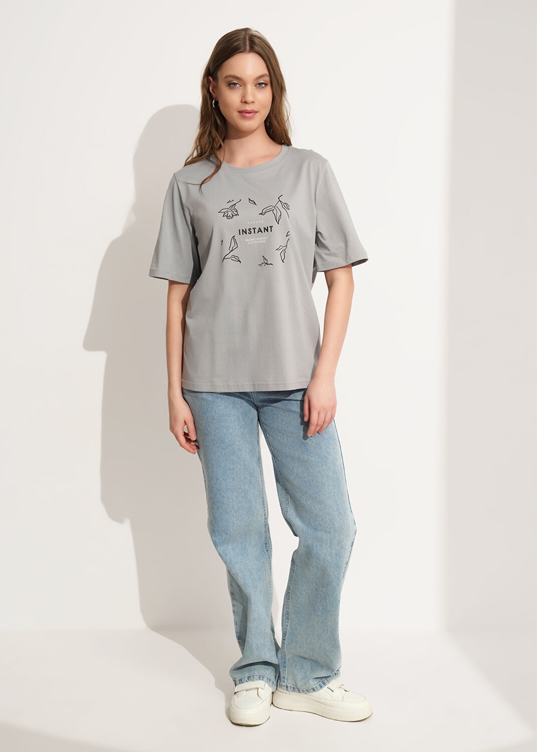 CLEVER Футболка 579434 266927кд_п2 серый