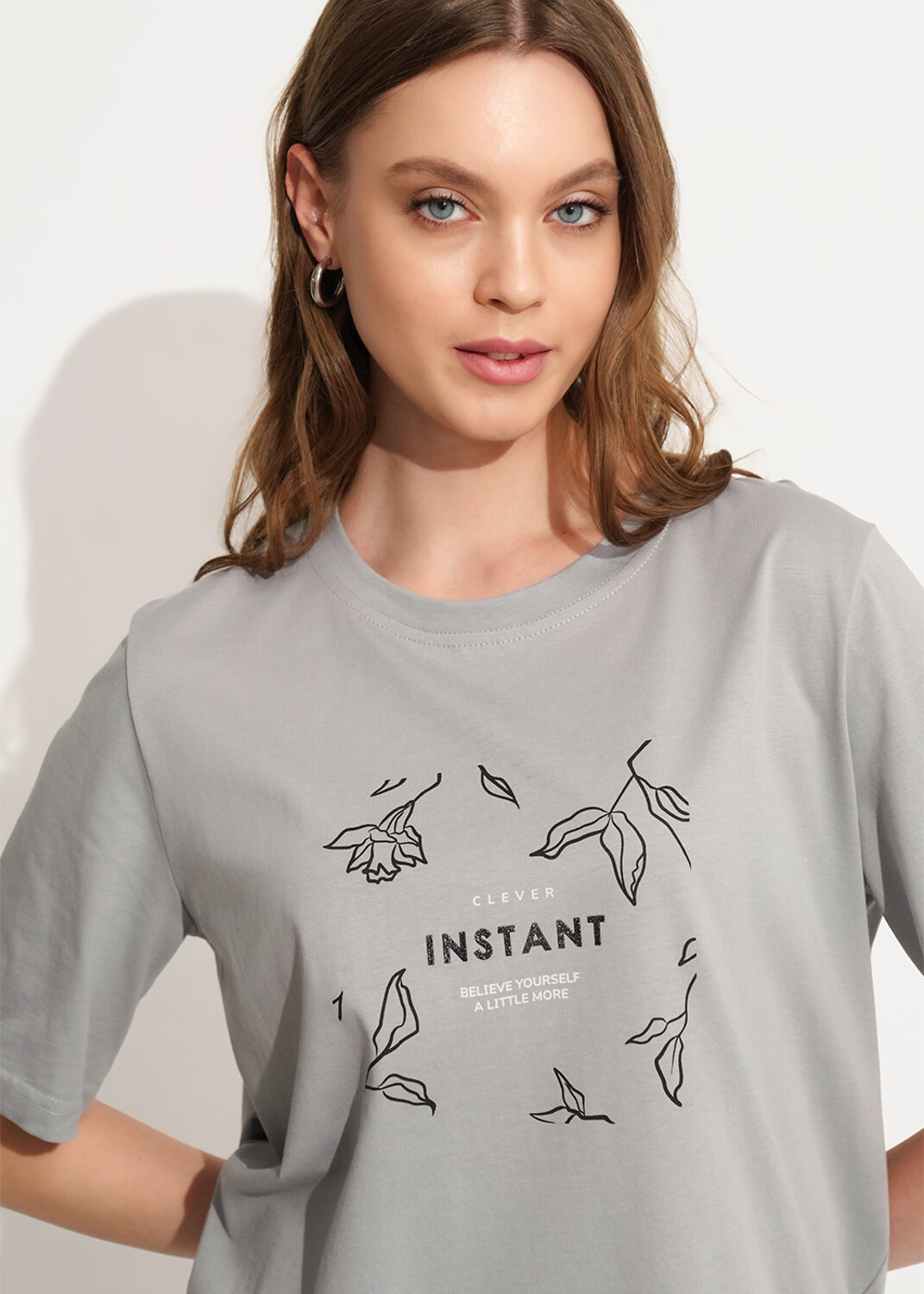 CLEVER Футболка 579434 266927кд_п2 серый