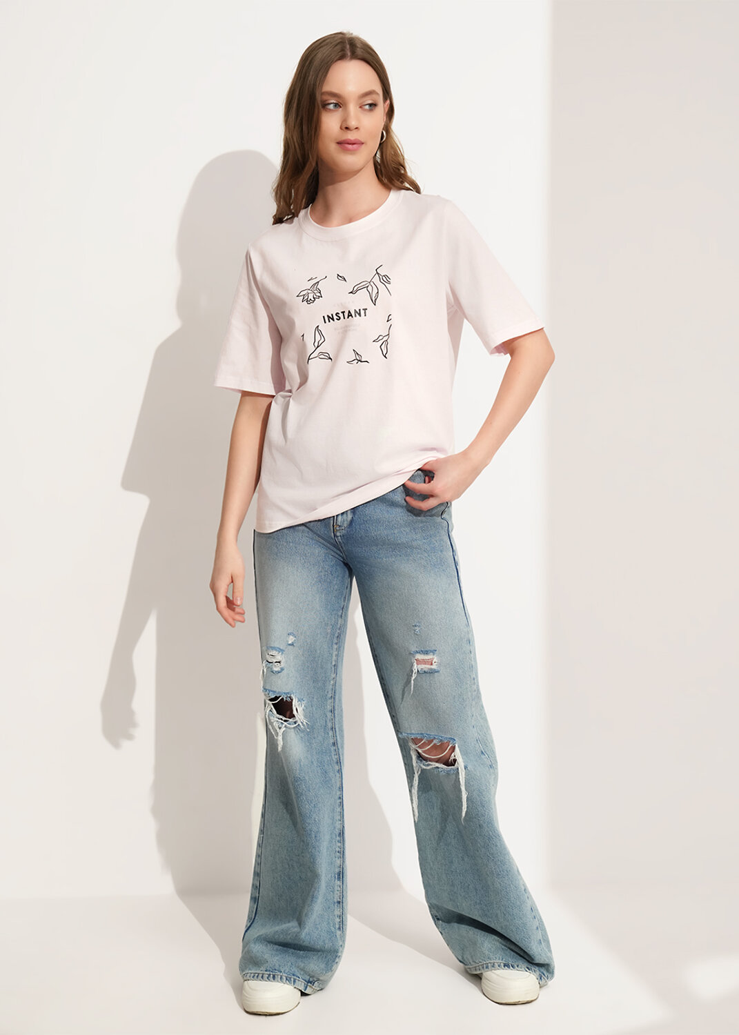 CLEVER Футболка 579435 266927кд_п2 св.розовый