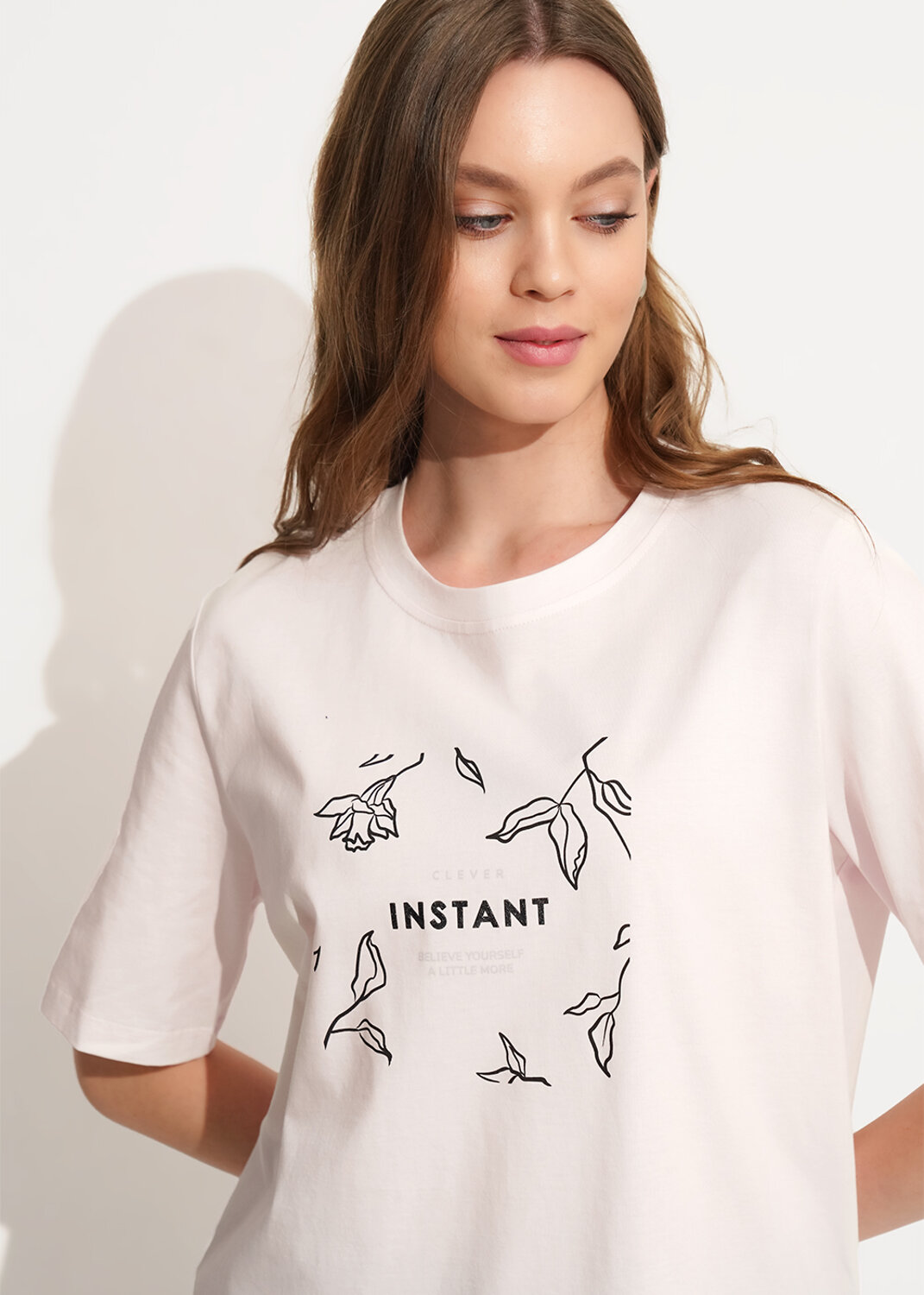 CLEVER Футболка 579435 266927кд_п2 св.розовый