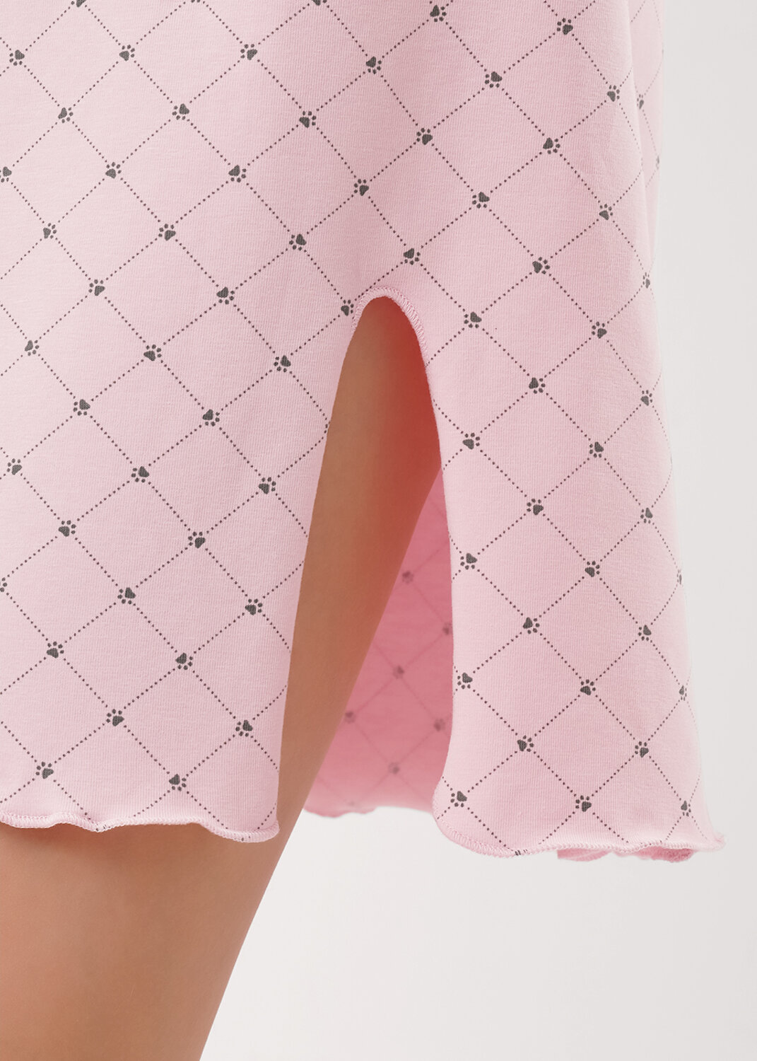 CLEVER Сорочка 579441 LS15-1208 св.розовый/зелёный