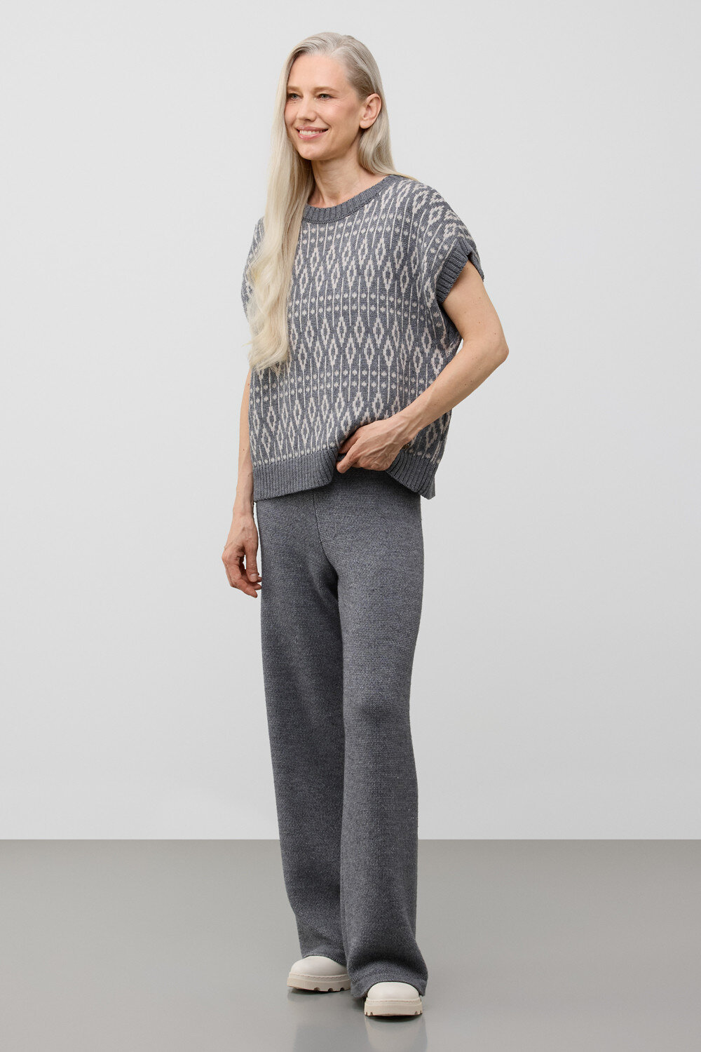 VERY NEAT Брюки 579449 ЕВ 452/ш темно-серый