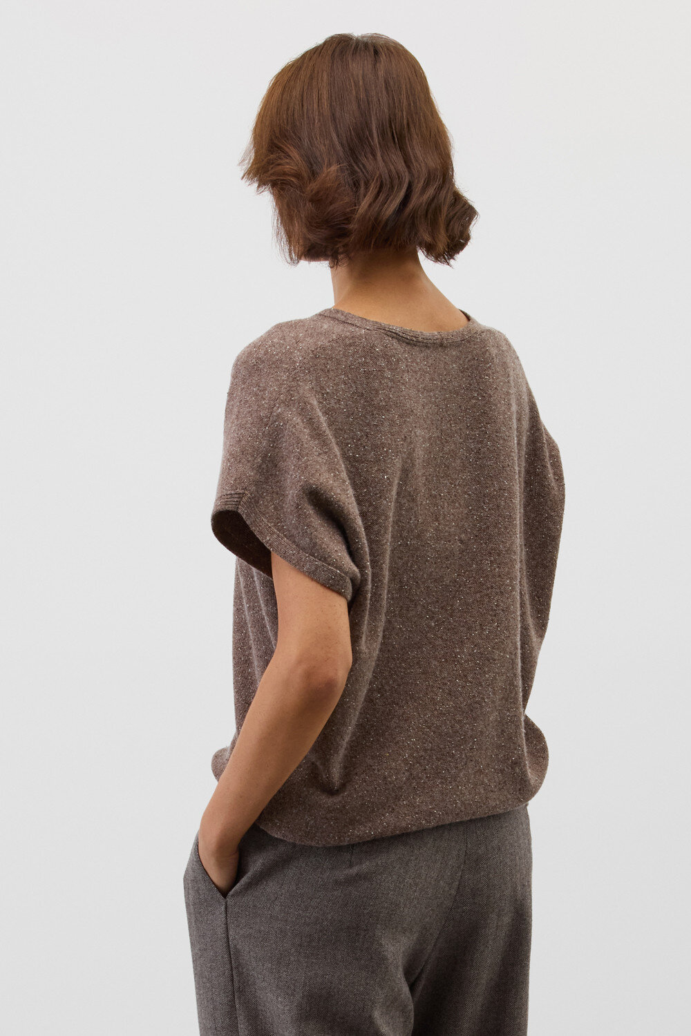 VERY NEAT Джемпер 579450 ЕВ 30276/ш коричневый