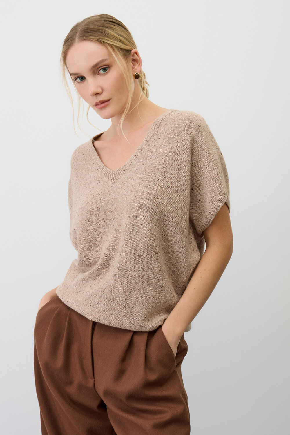 VERY NEAT Джемпер 579461 ЕВ 30276/ш бежевый