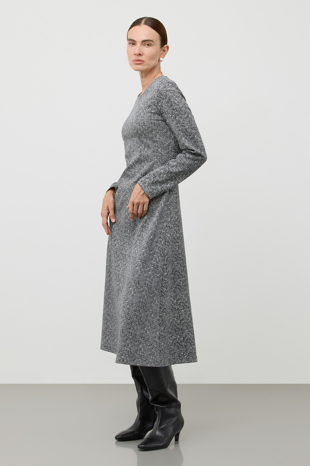 VERY NEAT Платье 579462 ЕВТ 5092 темно-серый