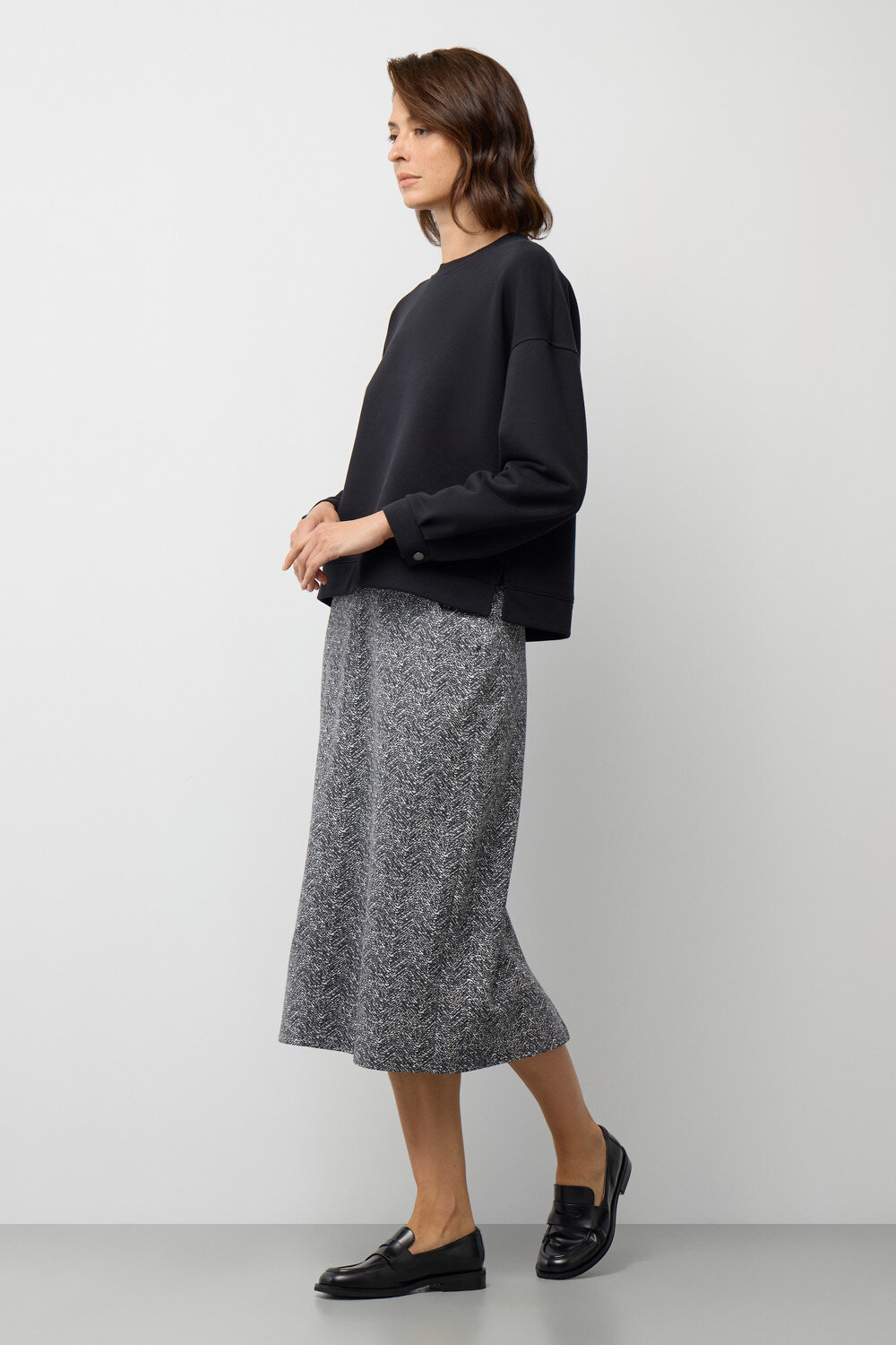 VERY NEAT Юбка 579464 ЕВТ 7033 темно-серый