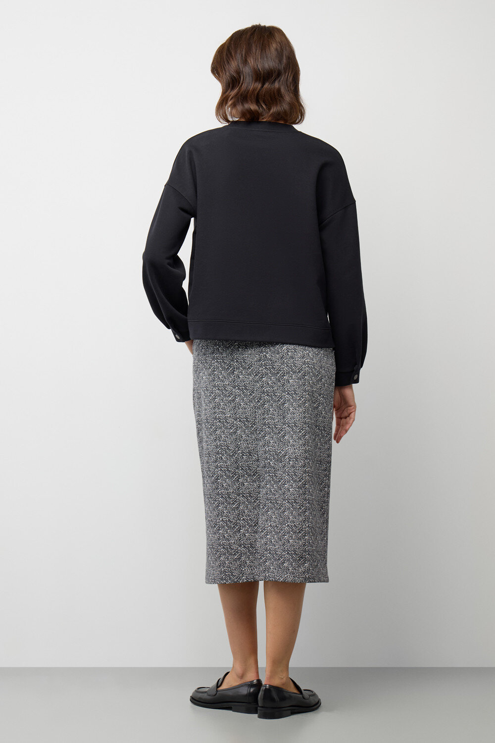 VERY NEAT Юбка 579464 ЕВТ 7033 темно-серый