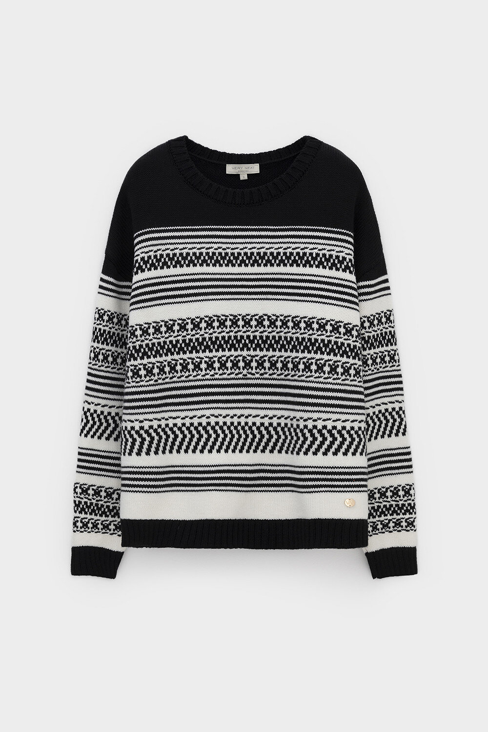 VERY NEAT Джемпер 579467 ЕВ 30242/ш черный3