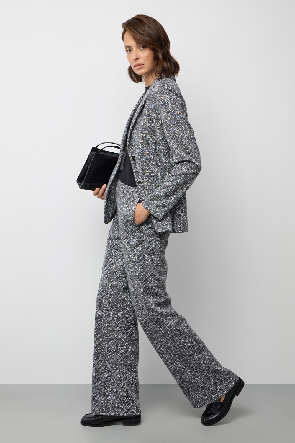 VERY NEAT Брюки 579469 ЕВТ 4156 темно-серый