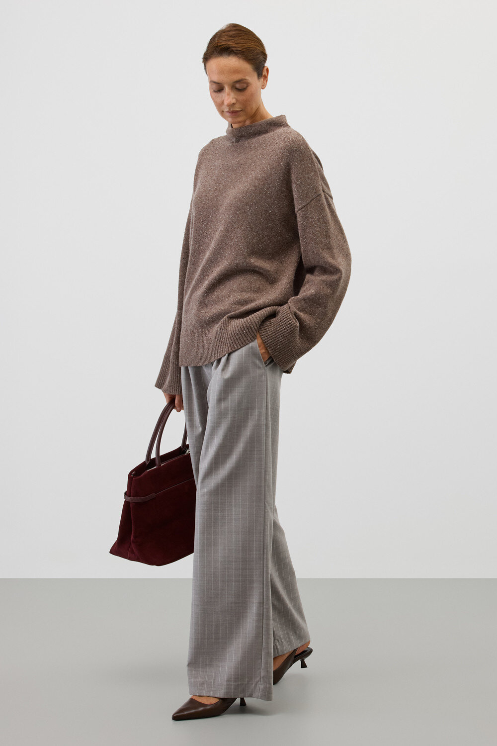 VERY NEAT Джемпер 579487 ЕВ 30245/ш коричневый