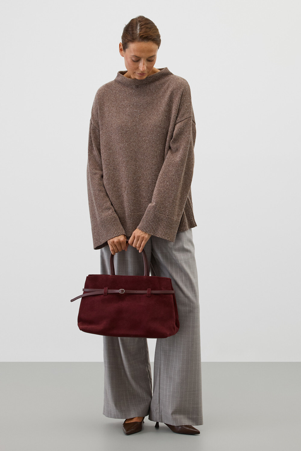 VERY NEAT Джемпер 579487 ЕВ 30245/ш коричневый