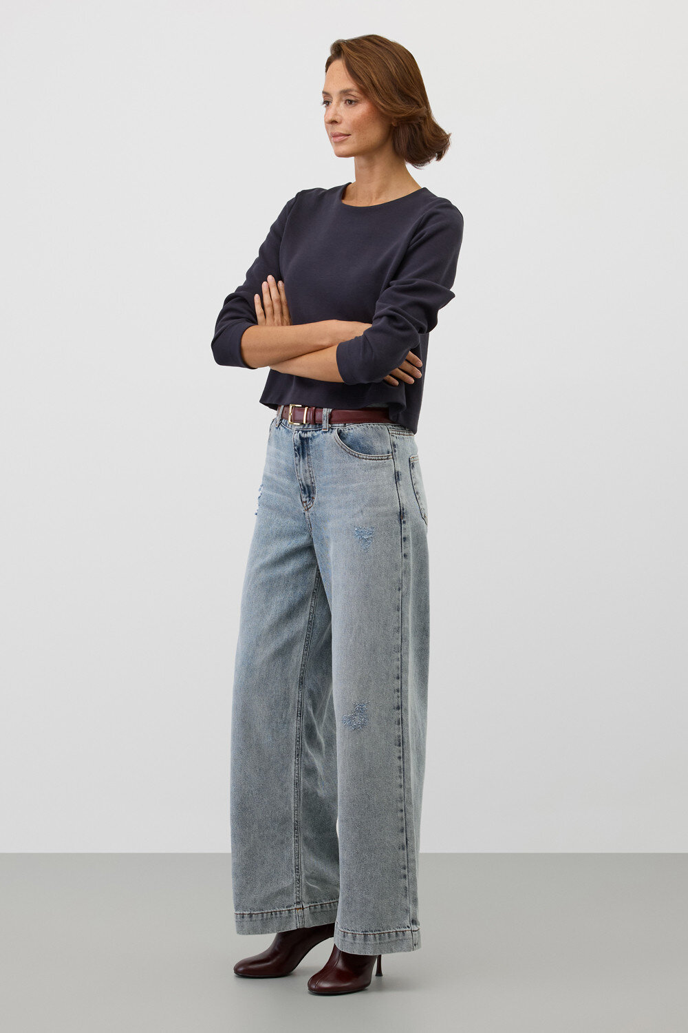 VERY NEAT Лонгслив 579514 ЕВТ 3347 синий