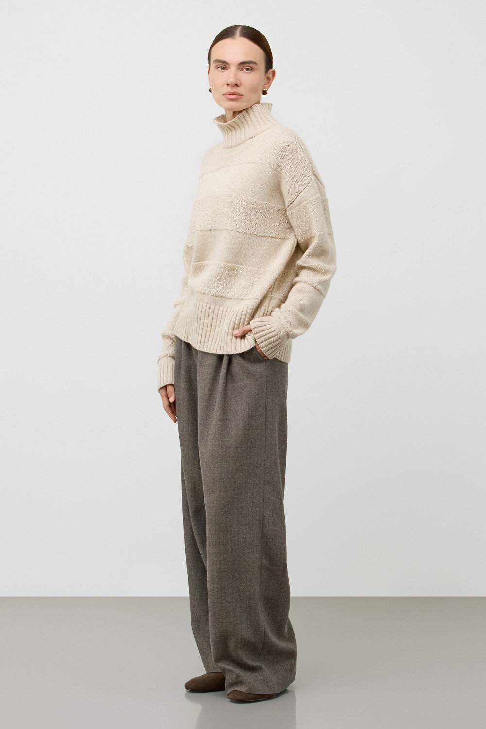 VERY NEAT Джемпер 579531 ЕВ 30266/ш бежевый