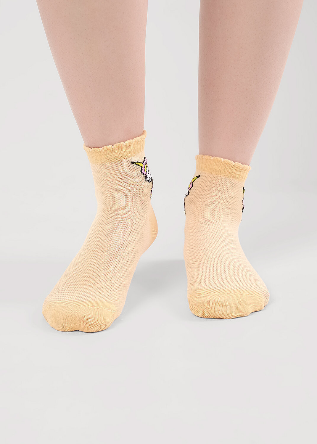 CLEVER Носки 579533 С1568 16-18,18-20 св.жёлтый