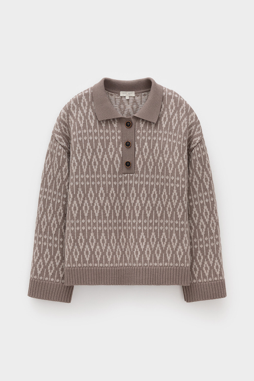 VERY NEAT Джемпер 579538 ЕВ 30244/ш коричневый
