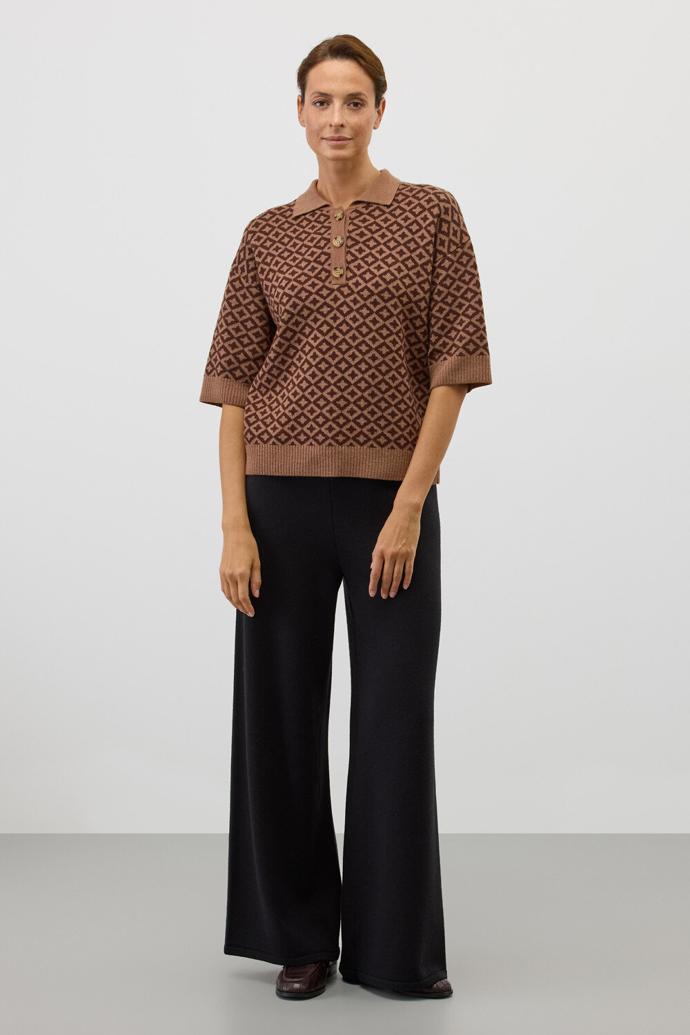 VERY NEAT Джемпер 579546 ЕВ 30274/ш коричневый