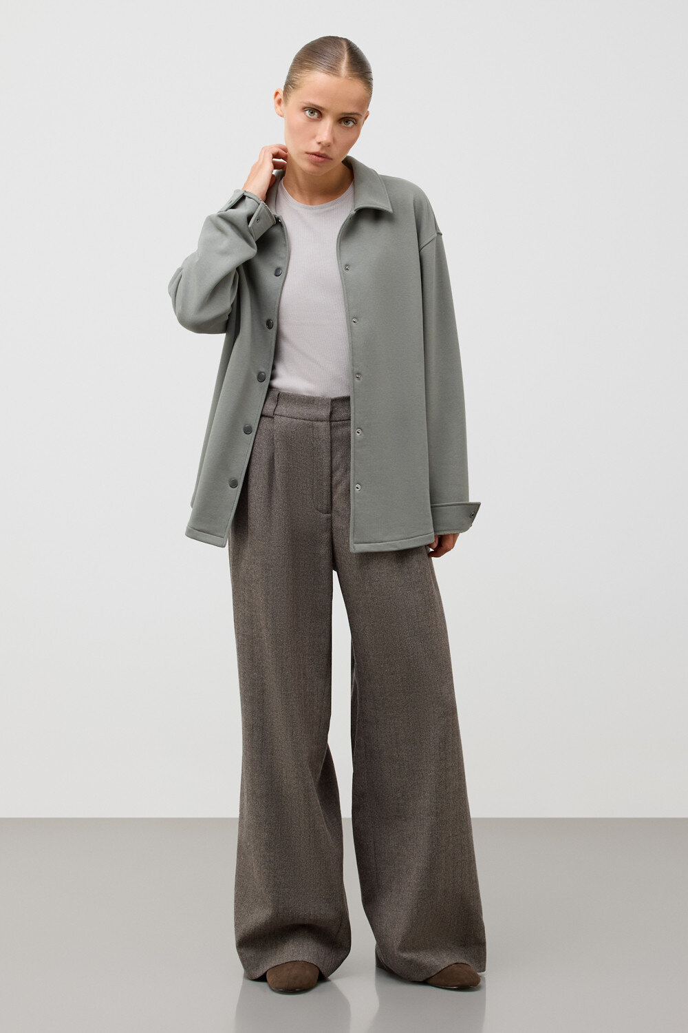 VERY NEAT Рубашка 579555 ЕВТ 3337 зеленый