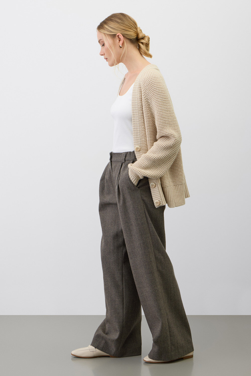 VERY NEAT Кардиган 579559 ЕВ 30255/ш бежевый