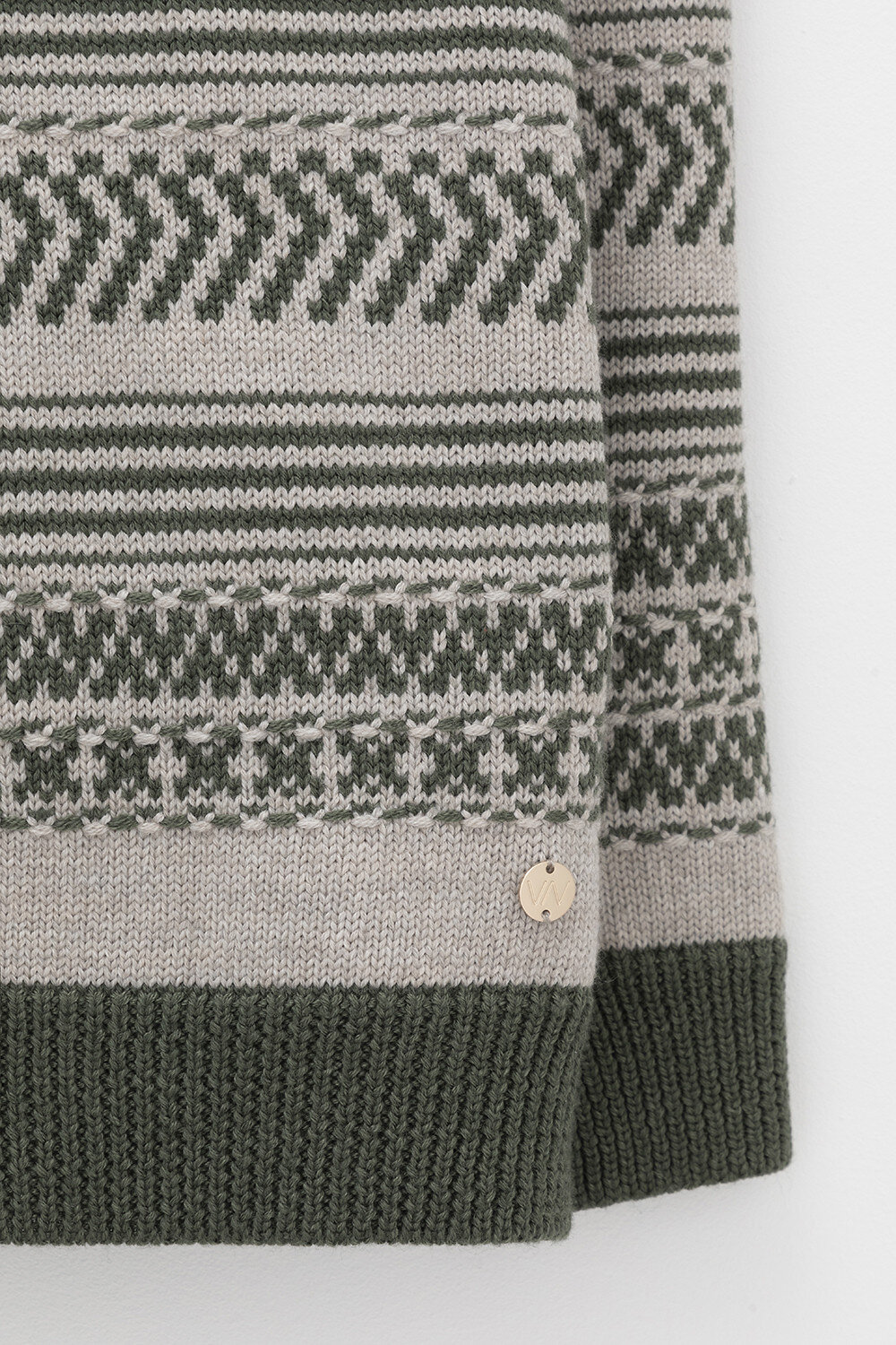 VERY NEAT Джемпер 579563 ЕВ 30281/ш зеленый