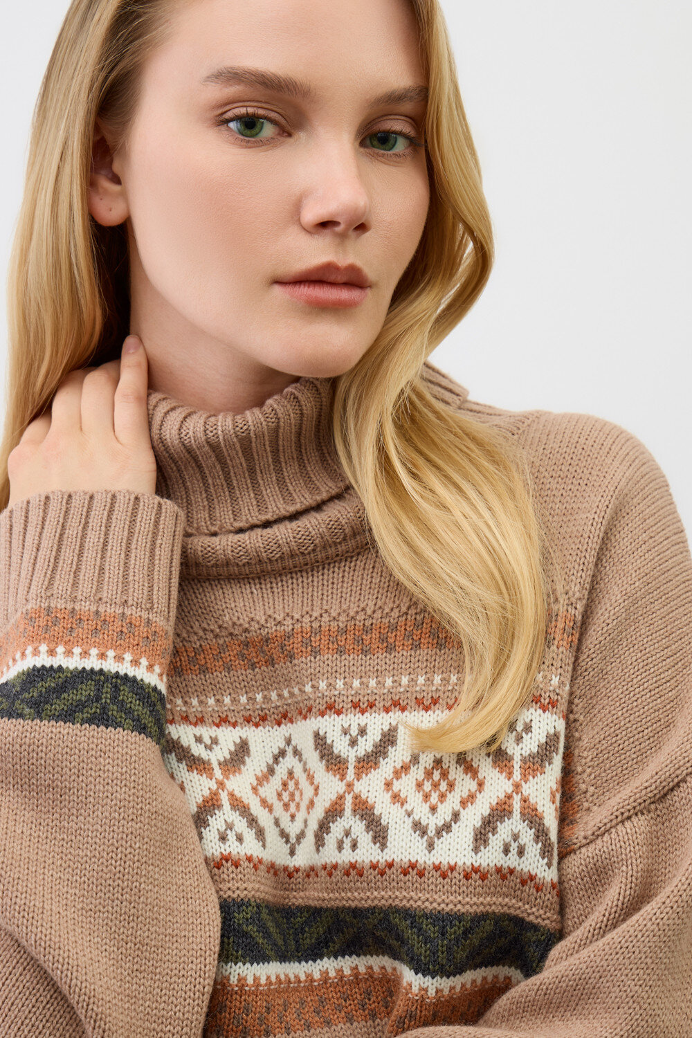 VERY NEAT Джемпер 579578 ЕВ 30286/ш бежевый