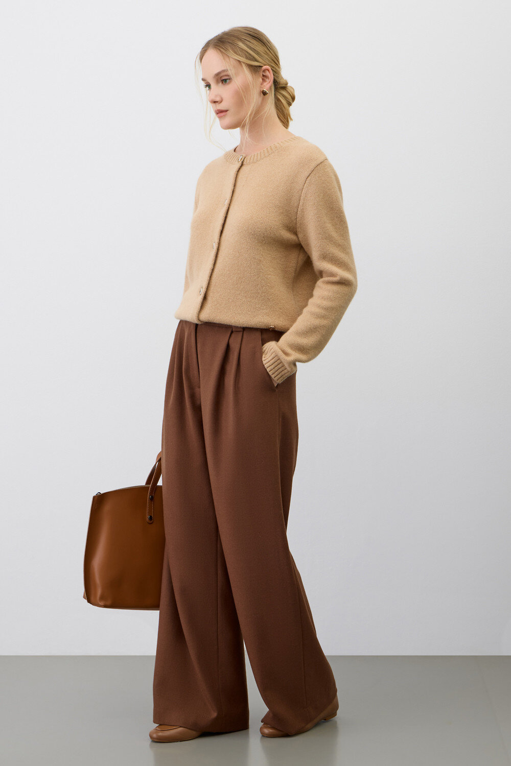 VERY NEAT Кардиган 579586 ЕВ 30249/ш бежевый