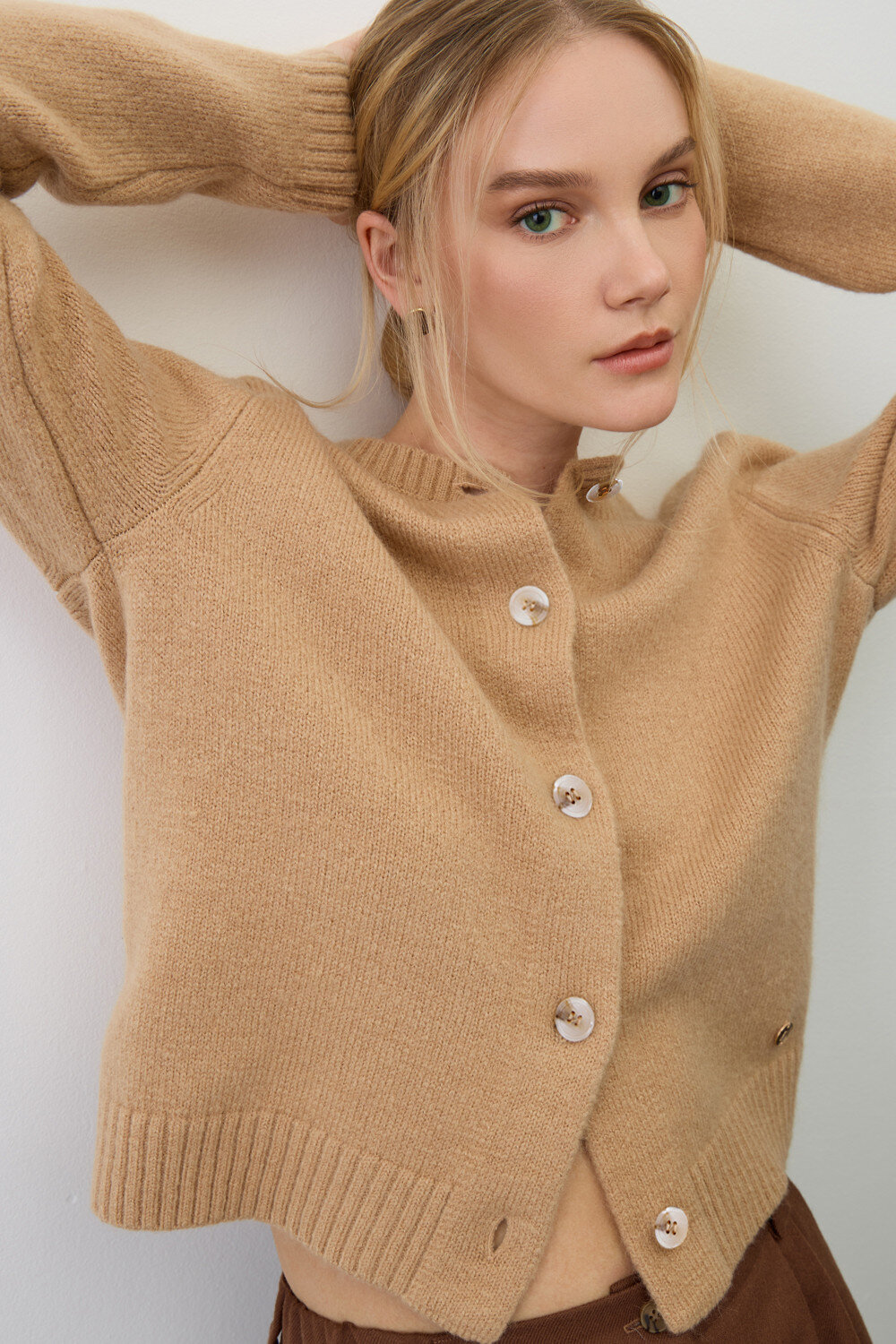 VERY NEAT Кардиган 579586 ЕВ 30249/ш бежевый