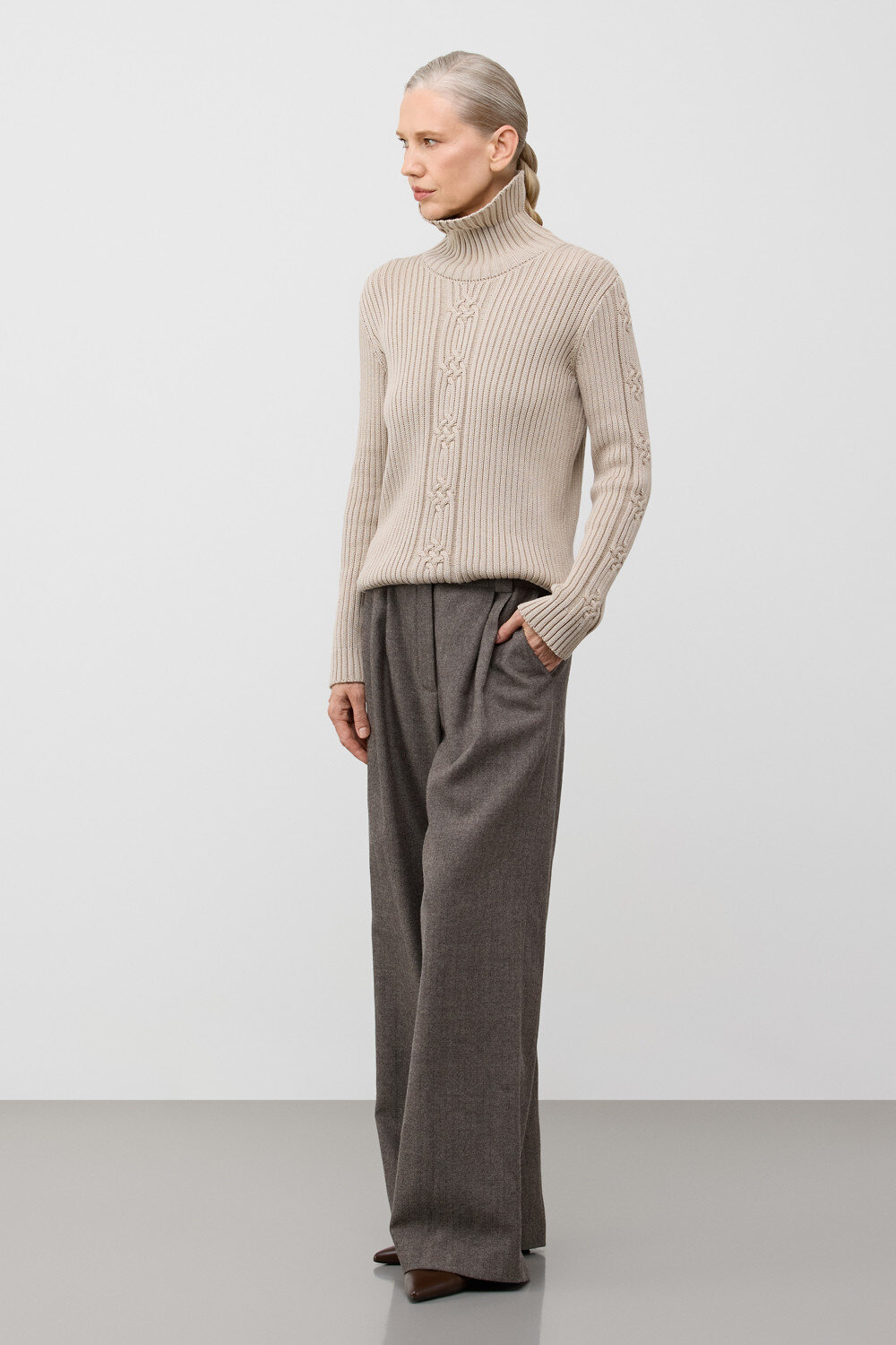 VERY NEAT Джемпер 579596 ЕВ 30253 бежевый