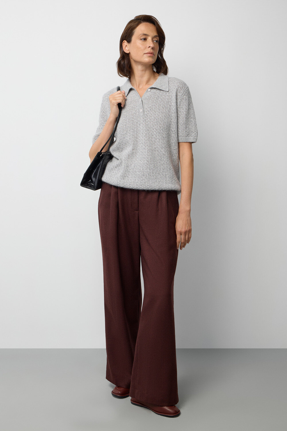 VERY NEAT Брюки 579608 ЕТ 40030 бордовый