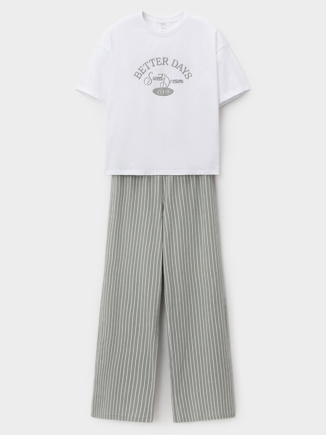 CROCKID Пижама 579612 МП 20251 белый