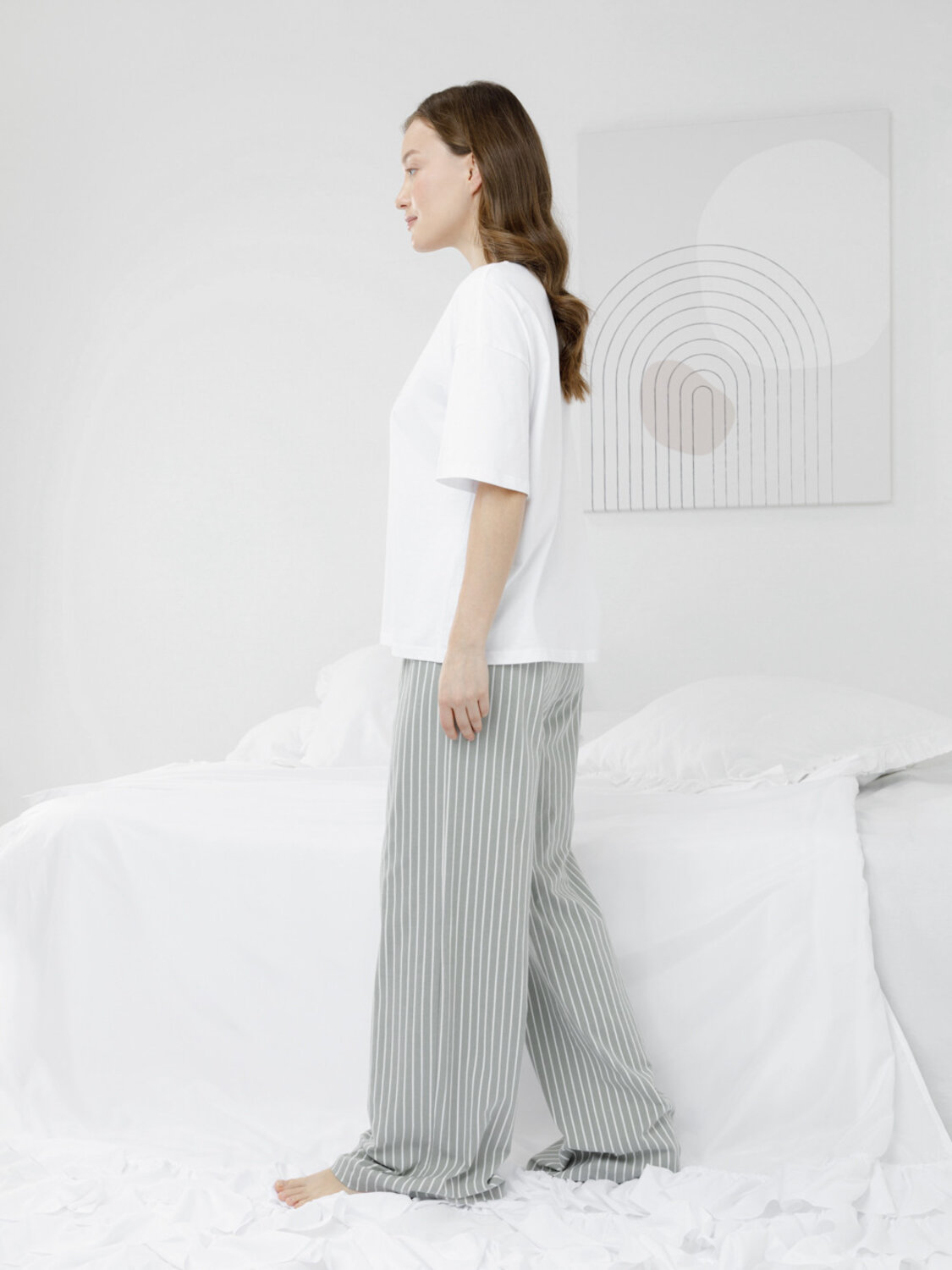 CROCKID Пижама 579612 МП 20251 белый