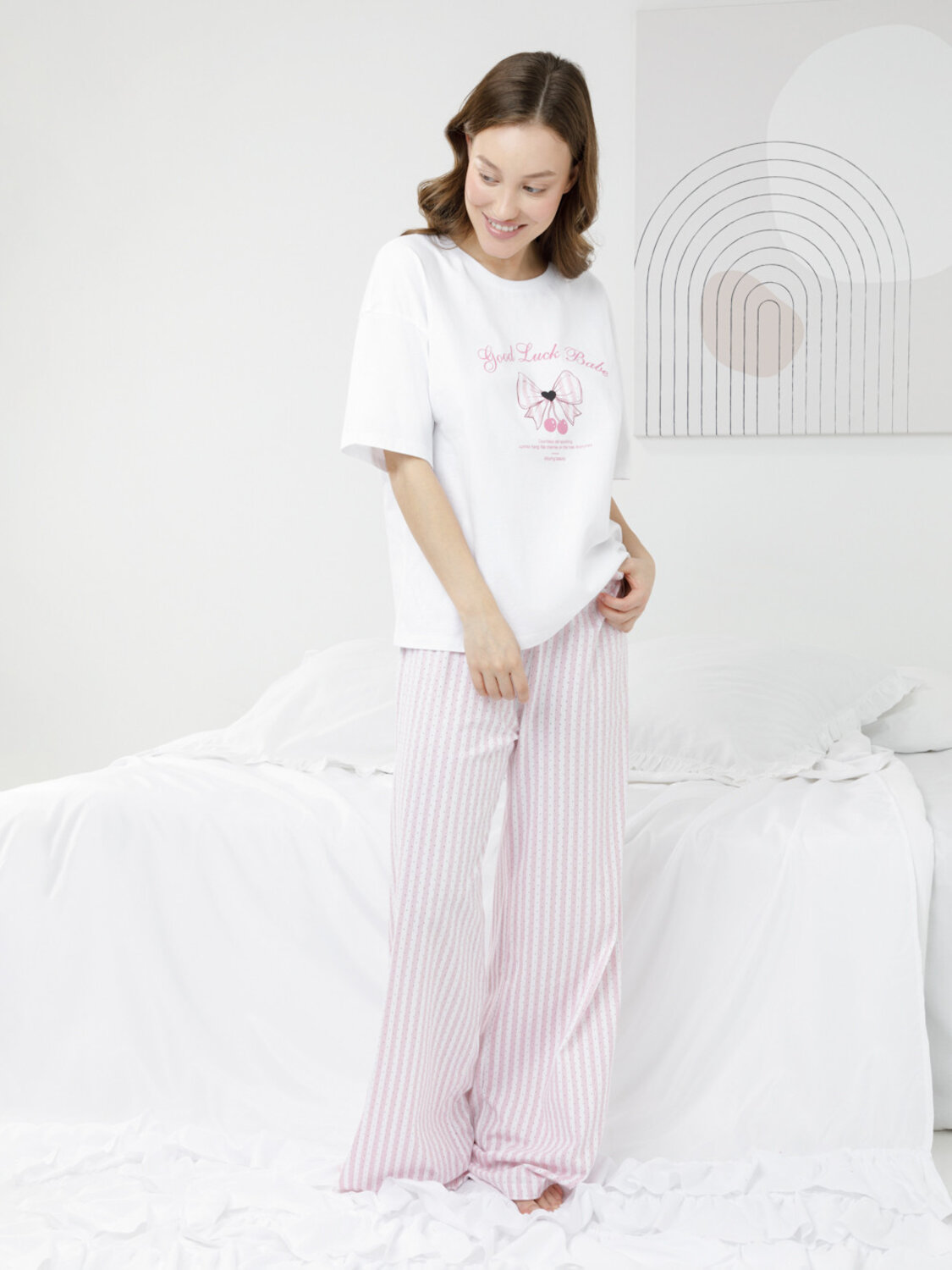 CROCKID Пижама 579614 МП 20252 белый